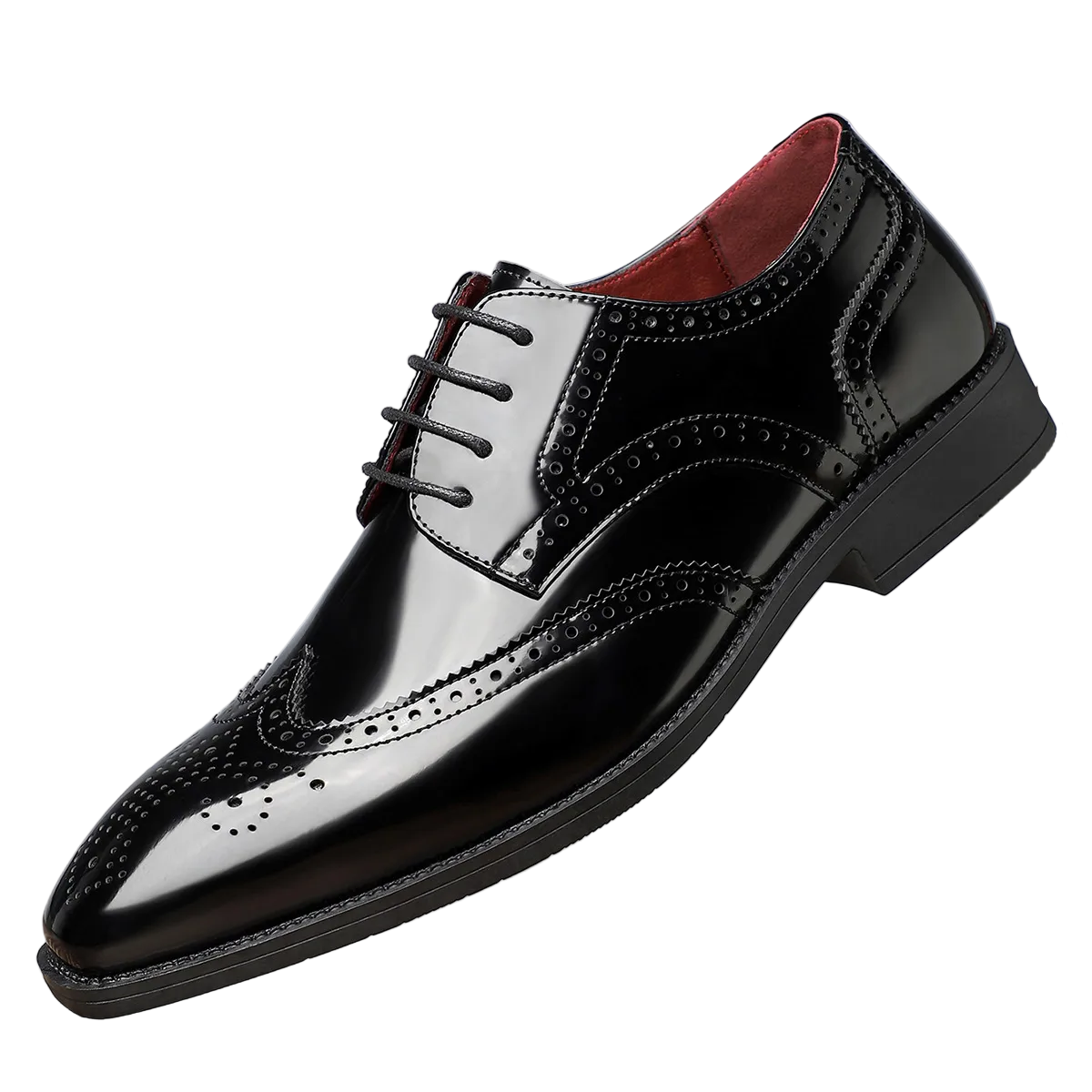 Men's Wingtip Lace-Up Loafers