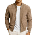 Men's Zip Detail Bomber Jacket