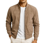 Men's Zip Detail Bomber Jacket