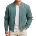 Men's Zip Detail Bomber Jacket