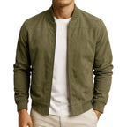 Men's Zip Detail Bomber Jacket