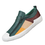 Men's Zip-Front Slip-On Sneakers