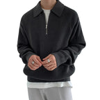 Men's Zip Neck Sweater