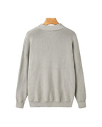 Men's Zip Neck Sweater