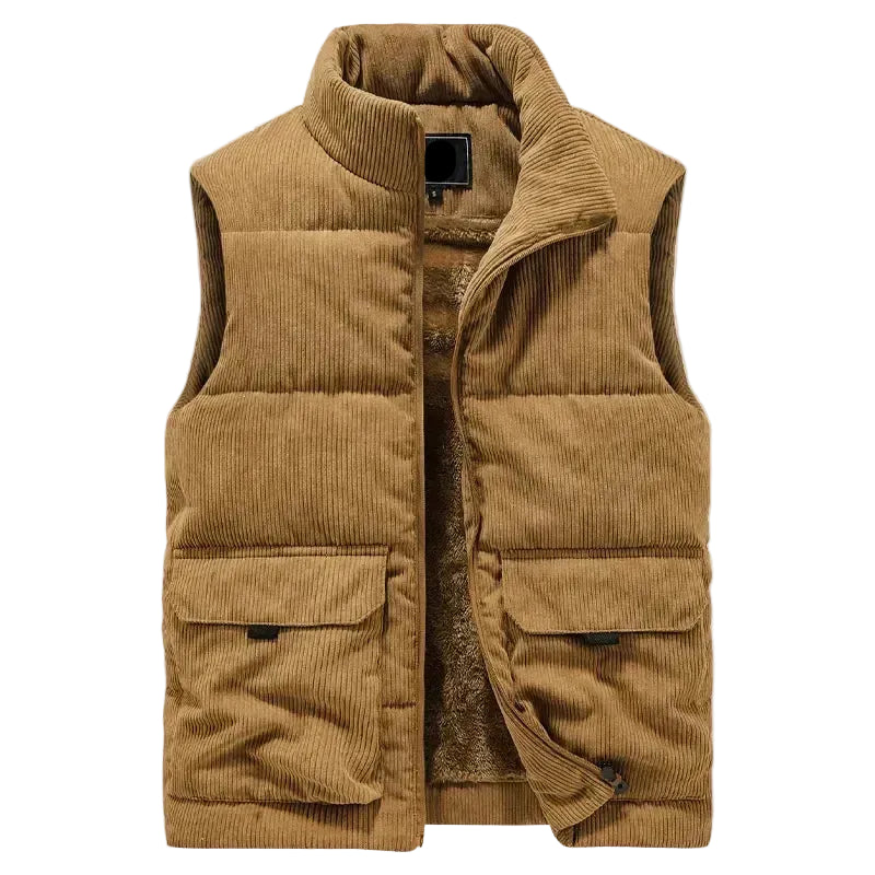 Men's Zip Pocket Vest