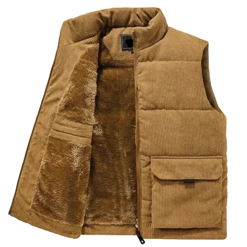 Men's Zip Pocket Vest