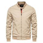 Men's Zip-Up Bomber Jacket