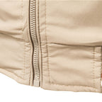 Men's Zip-Up Bomber Jacket