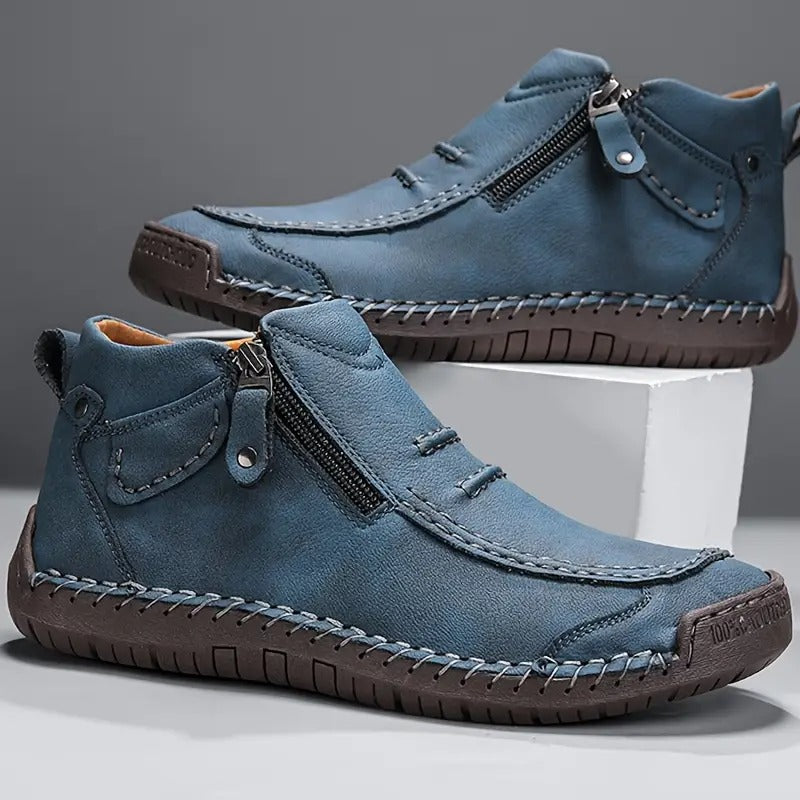 Men's Zip-Up Casual Boots