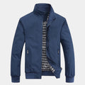 Men's Zip-Up Casual Jacket
