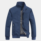 Men's Zip-Up Casual Jacket