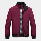 Men's Zip-Up Casual Jacket