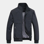 Men's Zip-Up Casual Jacket