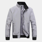Men's Zip-Up Casual Jacket