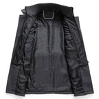 Men's Zip-Up Collar Coat