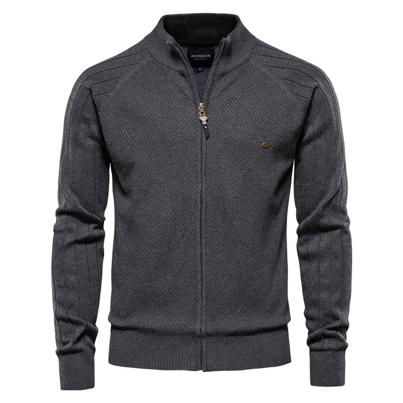 Men's Zip-Up Jumper