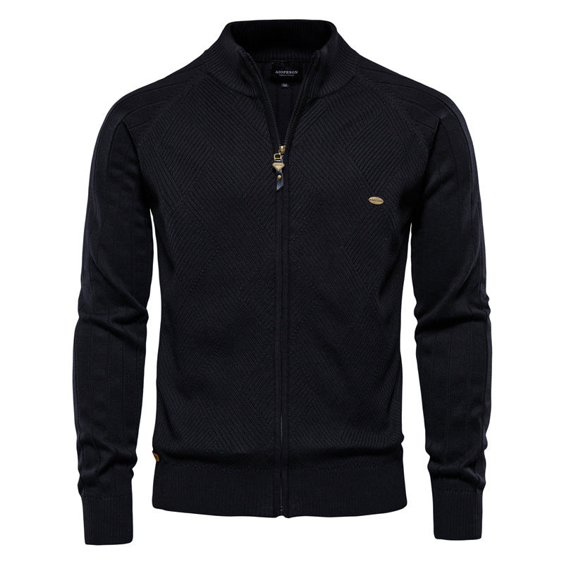 Men's Zip-Up Jumper