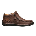 Men's Zip-Up Mock Toe Boots