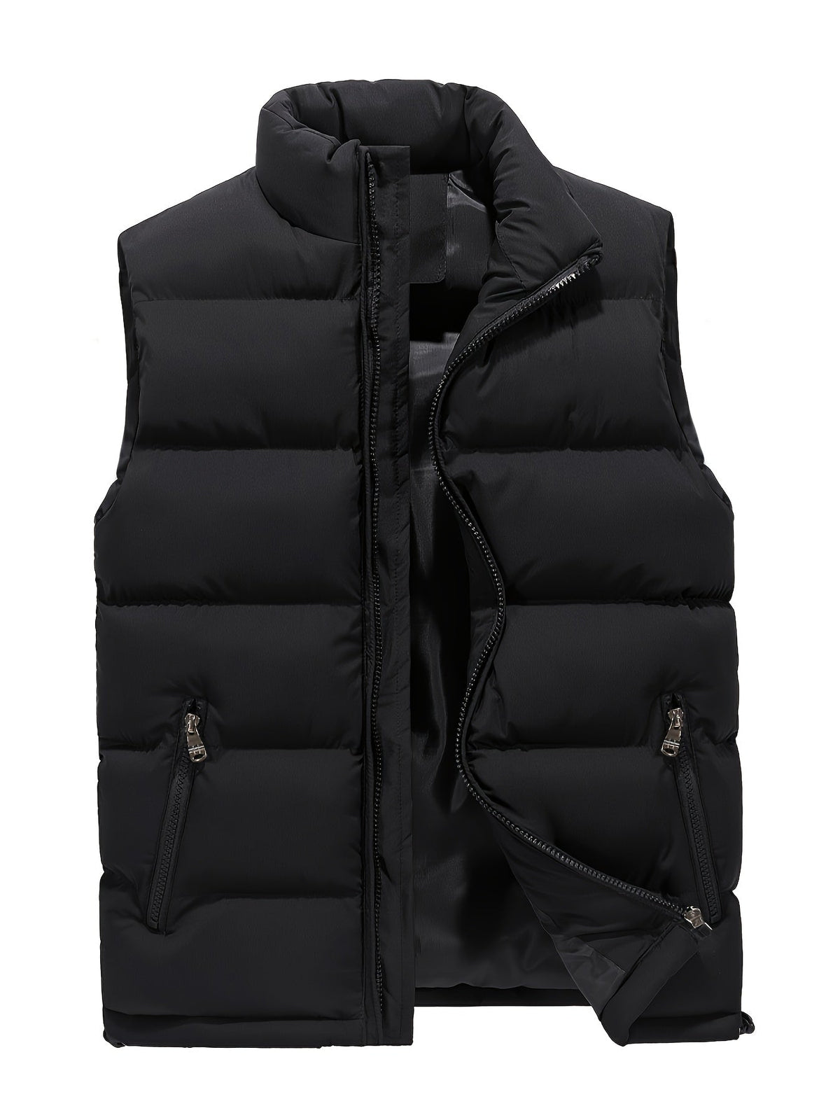 Men's Zip-Up Puffer Gilet