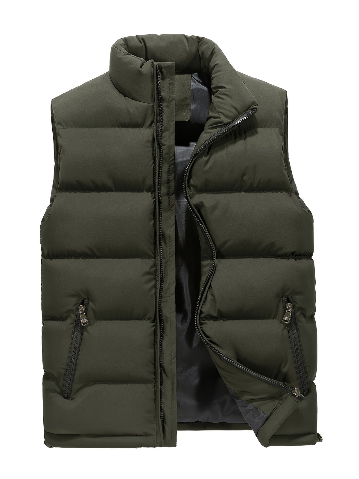 Men's Zip-Up Puffer Gilet