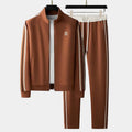 Men's Zip-Up Tracksuit Set