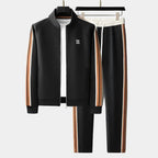 Men's Zip-Up Tracksuit Set