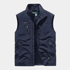 Men's Zip-Up Utility Gilet