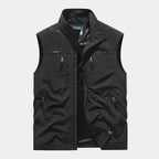 Men's Zip-Up Utility Gilet