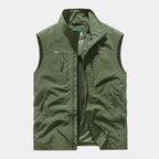 Men's Zip-Up Utility Gilet